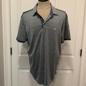 IZOD Mens Polo Golf Shirt with Cool FX  Large